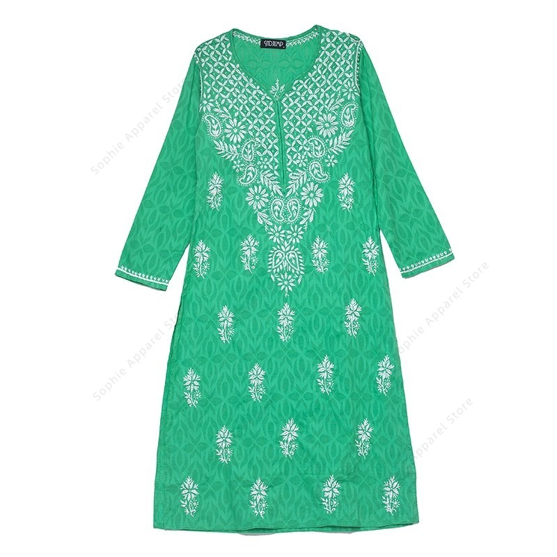 Женская туника Kurti с вышивко – обзор и цена Summer Clothing Pakistan